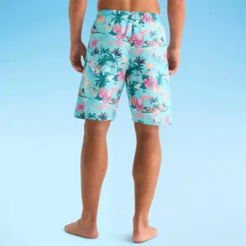 Burnside Mens Drawstring Waist Swim Shorts