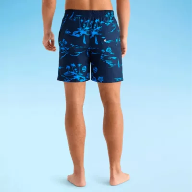 Burnside Mens Drawstring Waist Swim Shorts