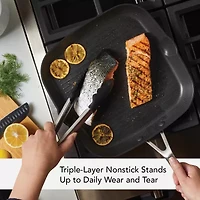 KitchenAid Hard Anodized 11.25" Non-Stick Grill Pan