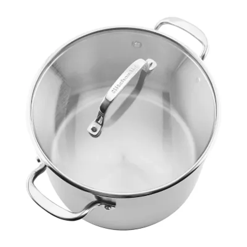 KitchenAid 3-Ply Stainless Steel 8-qt. Stockpot