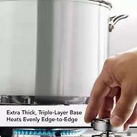 KitchenAid 3-Ply Stainless Steel 8-qt. Stockpot