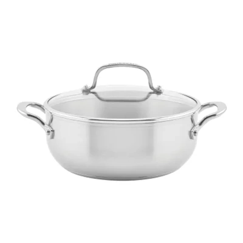 KitchenAid 3-Ply Stainless Steel 4-qt. Dutch Oven