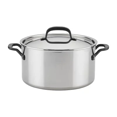 KitchenAid 5-Ply Clad Stainless Steel 8-qt. Stockpot