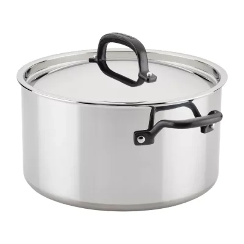 KitchenAid 5-Ply Clad Stainless Steel 8-qt. Stockpot