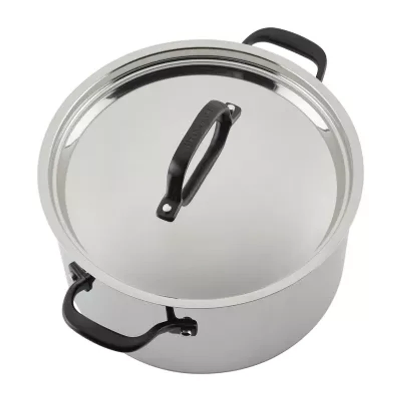 KitchenAid 5-Ply Clad Stainless Steel 8-qt. Stockpot