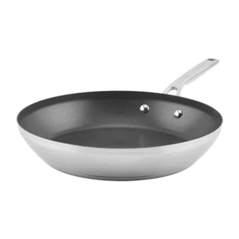 KitchenAid 3-Ply Stainless Steel 12" Frying Pan