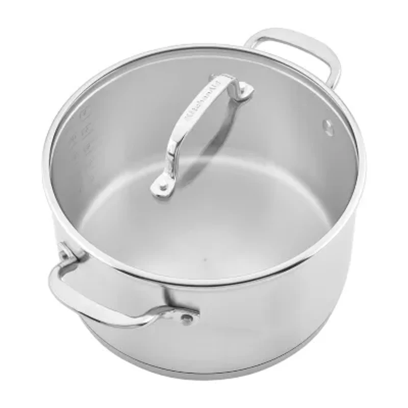 KitchenAid 3-Ply Stainless Steel 11-pc. Cookware Set