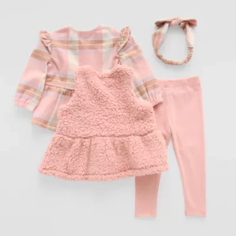 Btween Baby Girls 3-pc. Legging Set