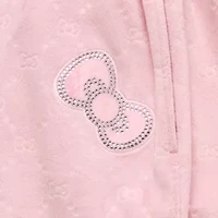 Womens Juniors Straight High Rise Hello Kitty Sweatpant