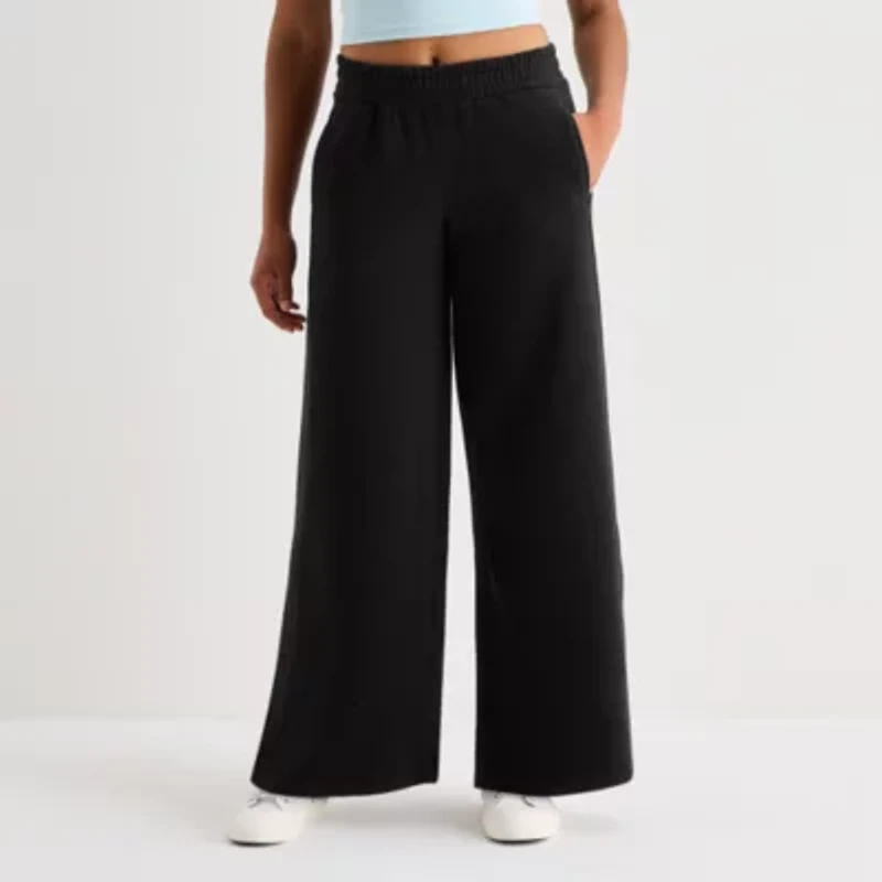 Arizona Womens Juniors Low Rise Fleece Sweatpant