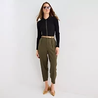 Worthington Womens Long Sleeve Button Cardigan