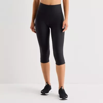 Xersion EverContour+ Womens High Rise 21" Cropped Legging