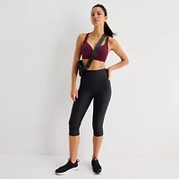 Xersion EverContour+ Womens High Rise 21" Cropped Legging