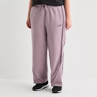 Puma Womens Animal Print Track Pant Plus