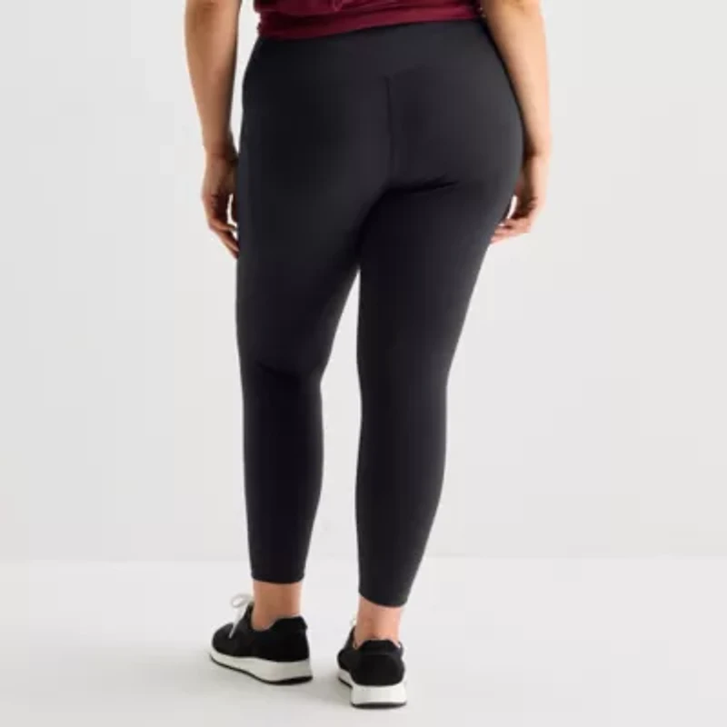 Xersion EverUltra Womens Quick Dry High Rise 25" Plus 7/8 Ankle Legging