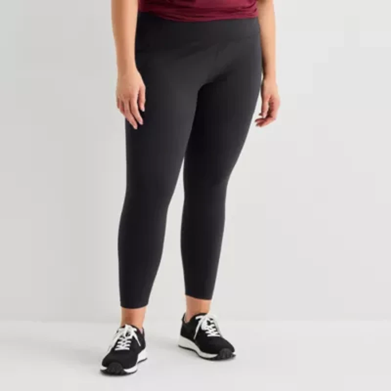 Xersion EverUltra Womens Quick Dry High Rise 25" Plus 7/8 Ankle Legging