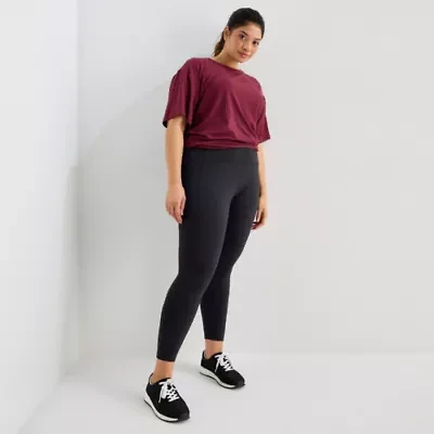 Xersion EverUltra Womens Quick Dry High Rise 25" Plus 7/8 Ankle Legging