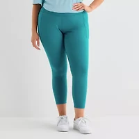 Xersion EverUltra™ Womens Quick Dry High Rise 25" Plus 7/8 Ankle Legging