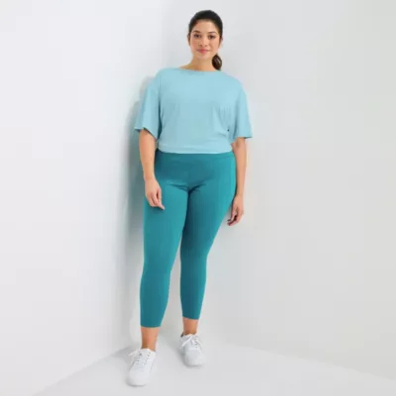 Xersion EverUltra™ Womens Quick Dry High Rise 25" Plus 7/8 Ankle Legging