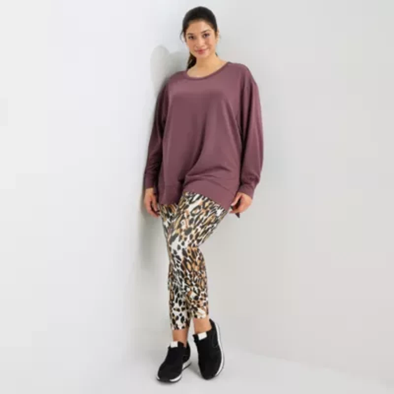 Xersion EverUltra™ Womens Quick Dry High Rise 25" Plus 7/8 Ankle Legging