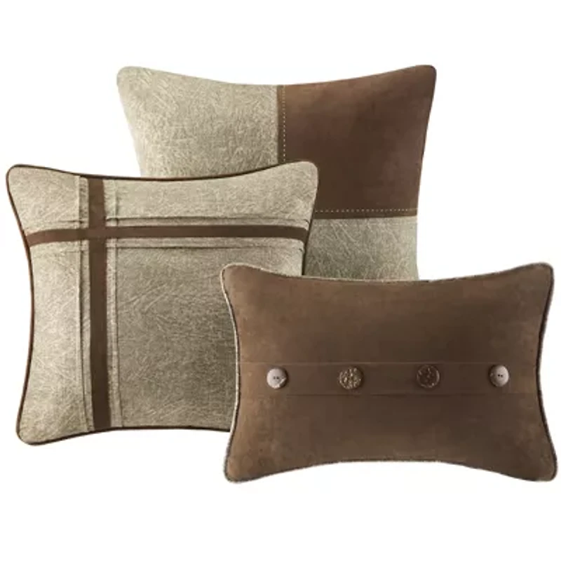 Madison Park Westbrook 7-Pc. Faux Suede Comforter Set