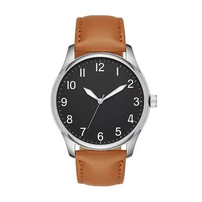 Mens Brown Strap Watch Fmdjo124