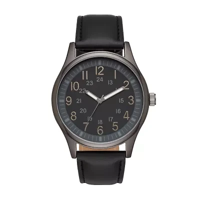 Mens Black Strap Watch Fmdjo125
