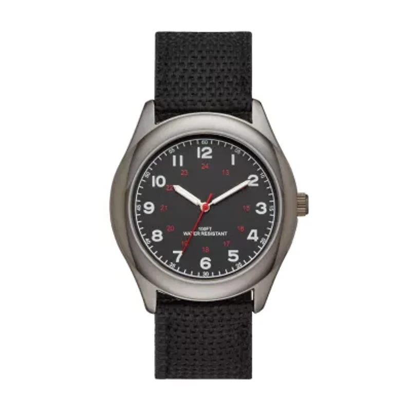 Mens Black Strap Watch Fmdjo127