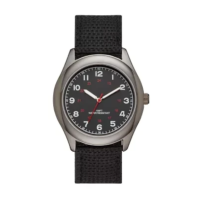 Mens Black Strap Watch Fmdjo127