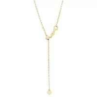 Unisex Adult 14K Gold Over Silver 22 Inch Link Necklace