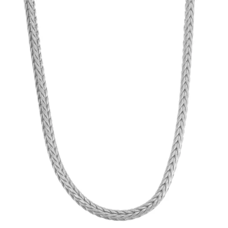 Unisex Adult 14K Gold Over Silver 18 Inch Chain Necklace