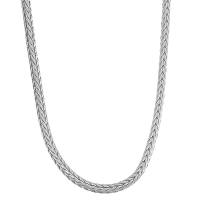 Unisex Adult 14K Gold Over Silver Inch Chain Necklace