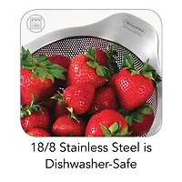 Tramontina Gourmet 3pk. Stainless Steel Colanders