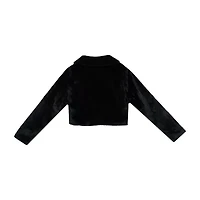 Knit Works Little & Big Kid Girls Faux Fur Midweight Puffer Coat