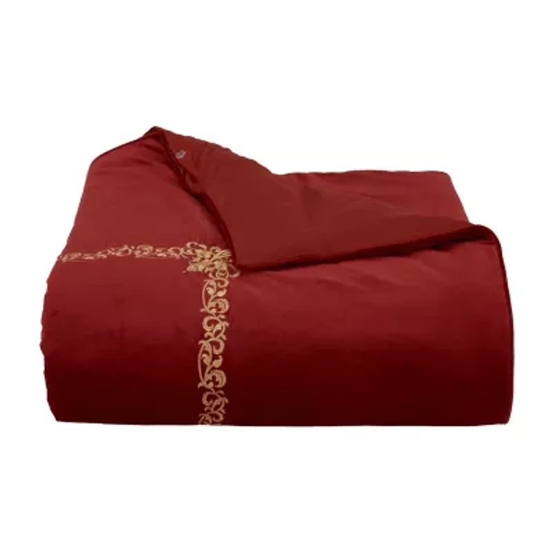 Queen Street Nicholas 3-pc. Embroidered Duvet Cover Set