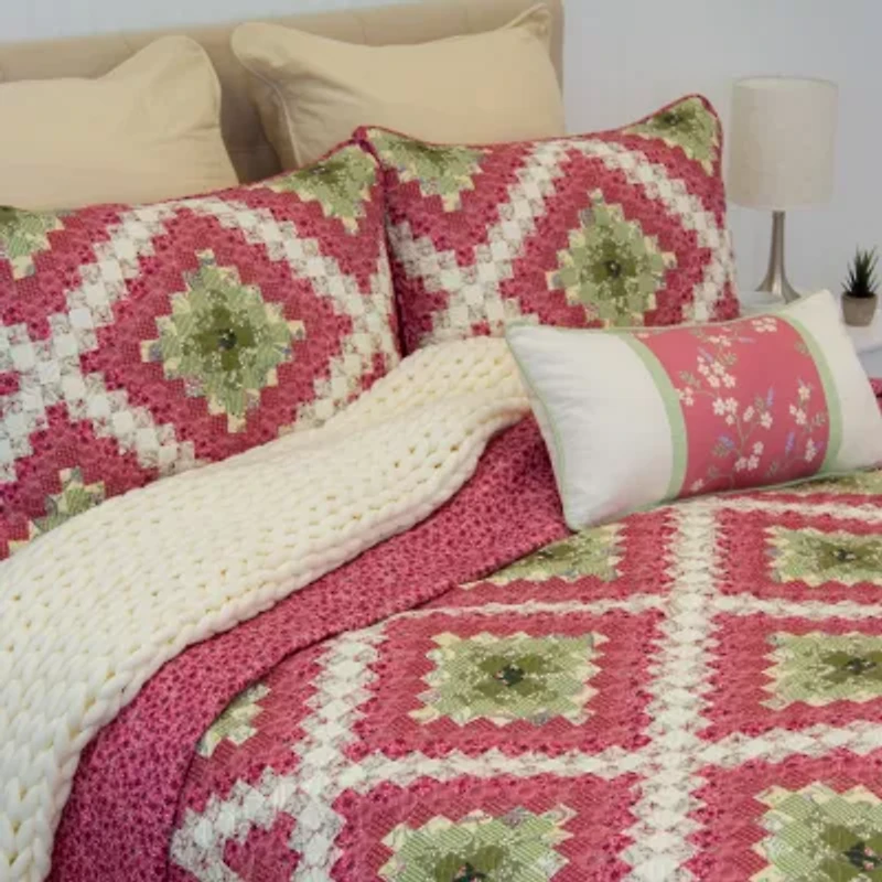 Donna Sharp Sweet Melon 3-pc. Quilt Set