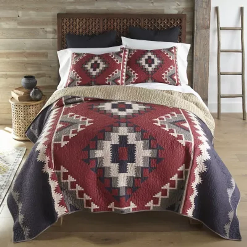 Donna Sharp Mojave Red 3-pc. Quilt Set