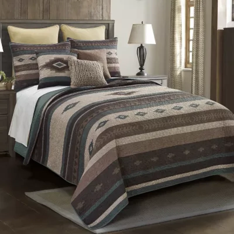 Donna Sharp Sierra Vista Microfiber Quilt Set