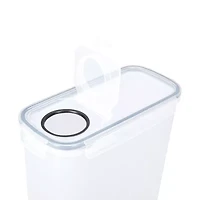 Home Expressions Acrylic 6.6 Qt Cereal Food Container