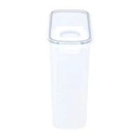 Home Expressions Acrylic 6.6 Qt Cereal Food Container