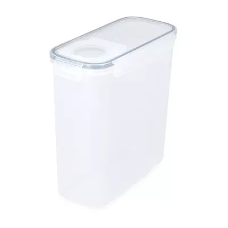 Home Expressions Acrylic 6.6 Qt Cereal Food Container