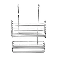 Home Expressions Steel Double Over Cabinet Storage