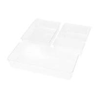 Home Expressions 4-pc. Single Compartment Drawer Storage