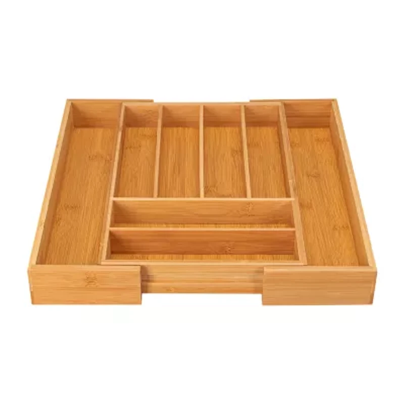 Home Expressions Expanding Bamboo Utensil Holder