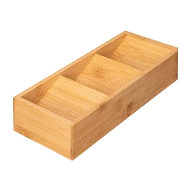 Home Expressions Bamboo In- Drawer Utensil Holder