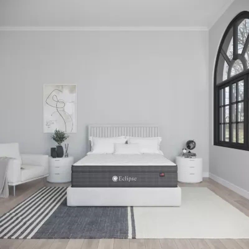 Eclipse Evolve 13" Euro Pillow Top Hybrid Mattress A Box
