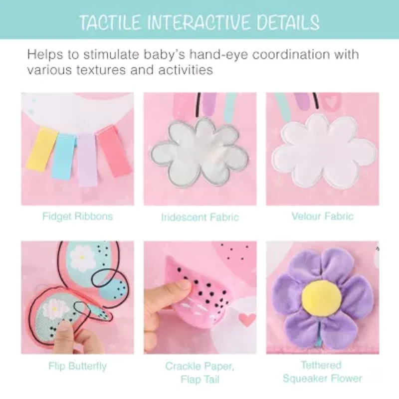 The Peanutshell Rainbow Paradise Baby Activity Center