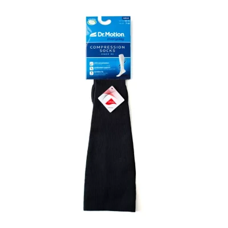 Dr.Motion Mens 1 Pair Knee High Socks
