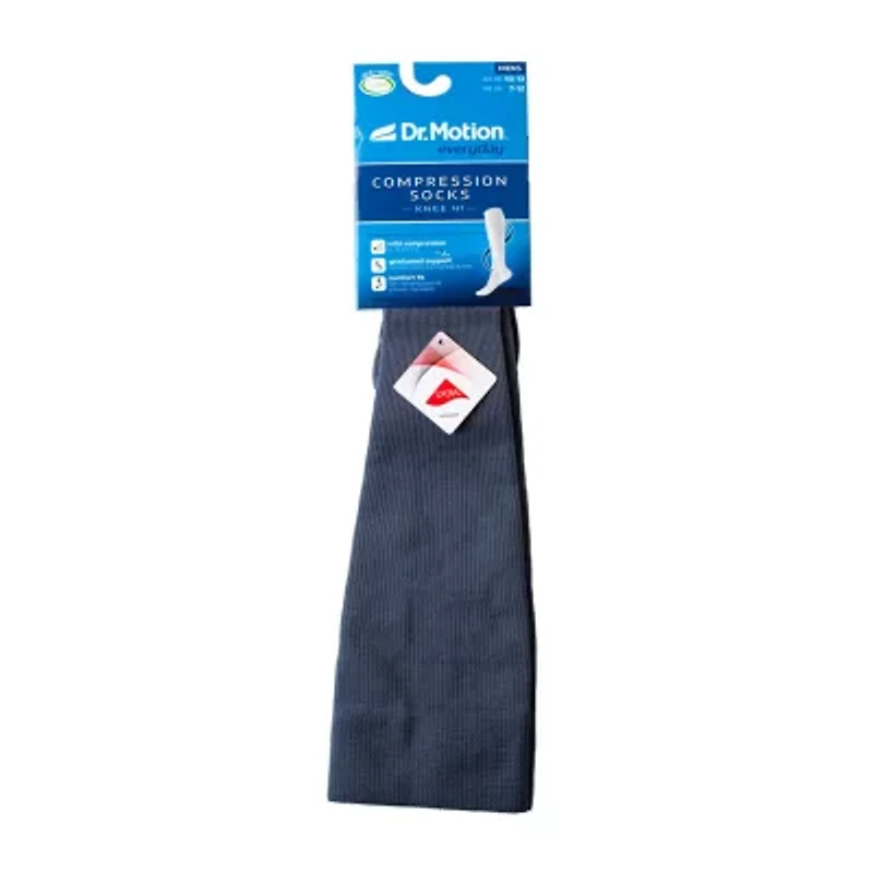 Dr.Motion Mens 1 Pair Knee High Socks