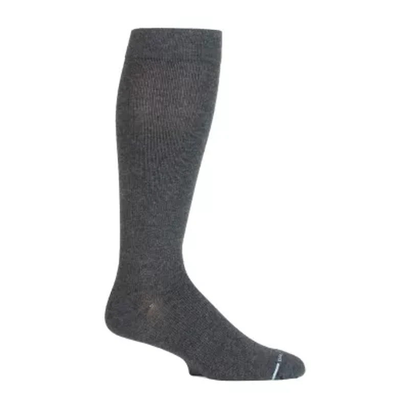 Dr.Motion Mens 1 Pair Knee High Socks